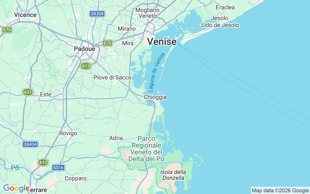 Emplacement du Péniche: Chioggia, Italie