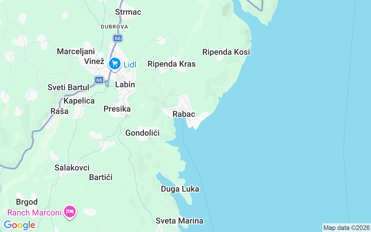 Plats för Segelbåt: Rabac, Kroatien