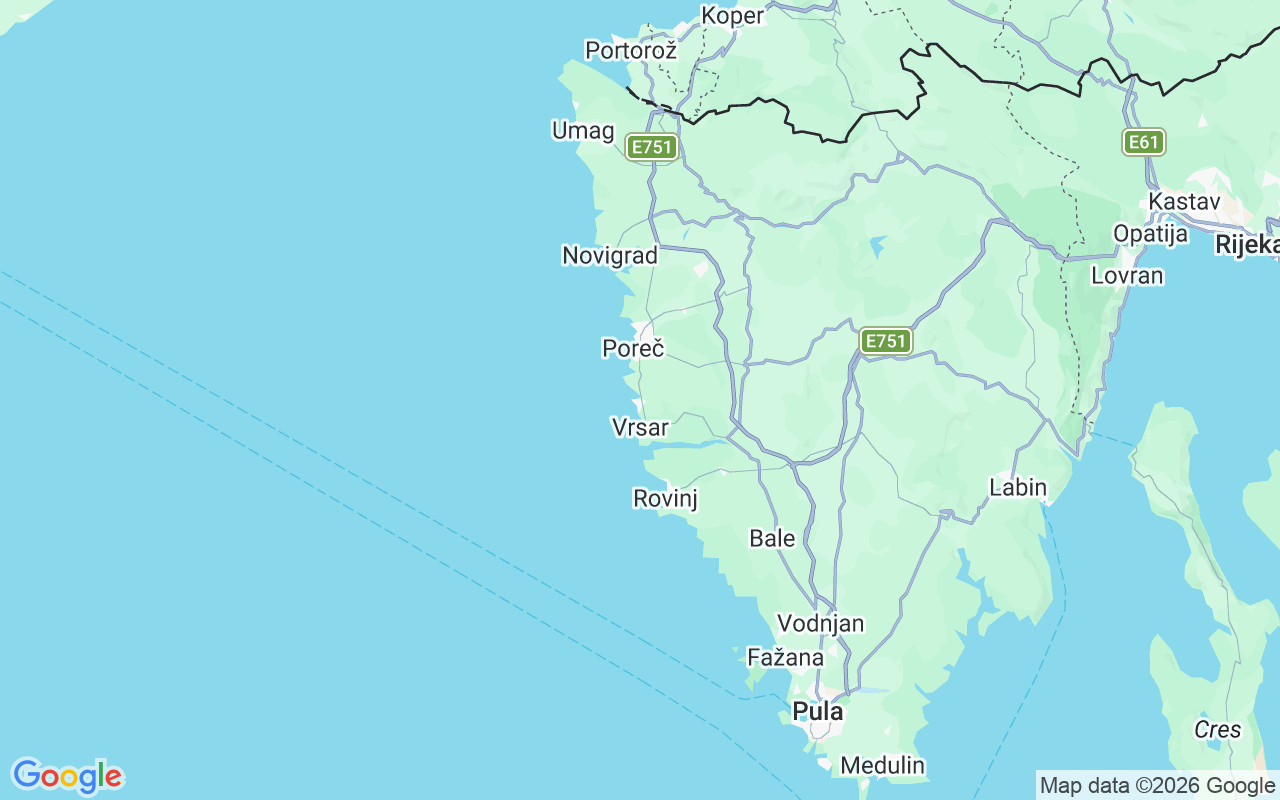 Location of the Motorboat: Funtana, Croatia