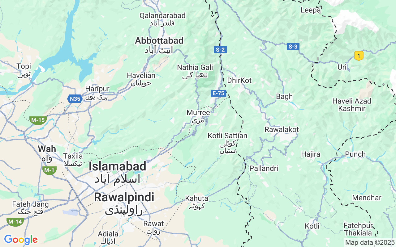 Liegeplatz Segelboot: Murree, Pakistan