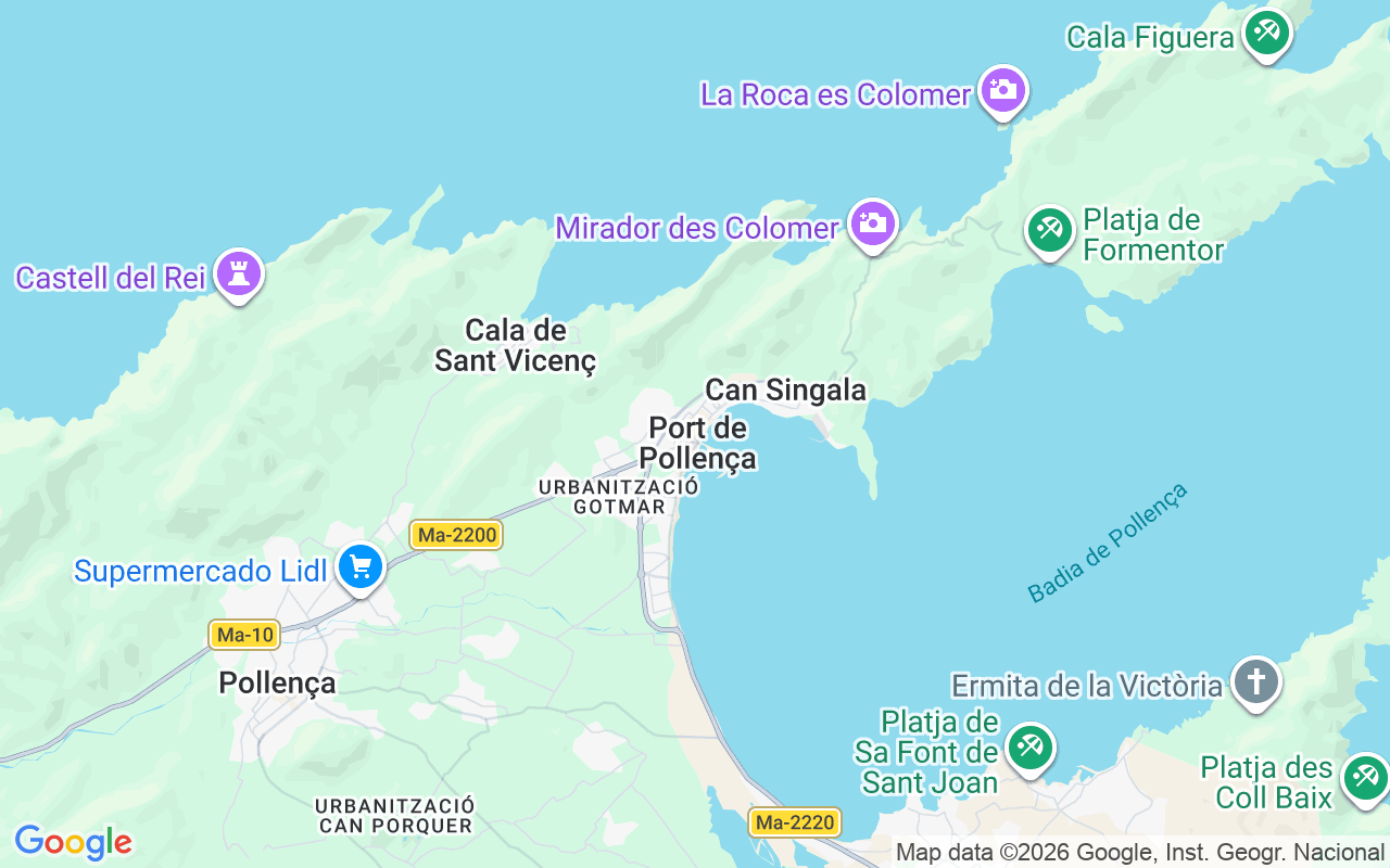 De locatie van Catamaran: Puerto De Pollença, Port De Pollença