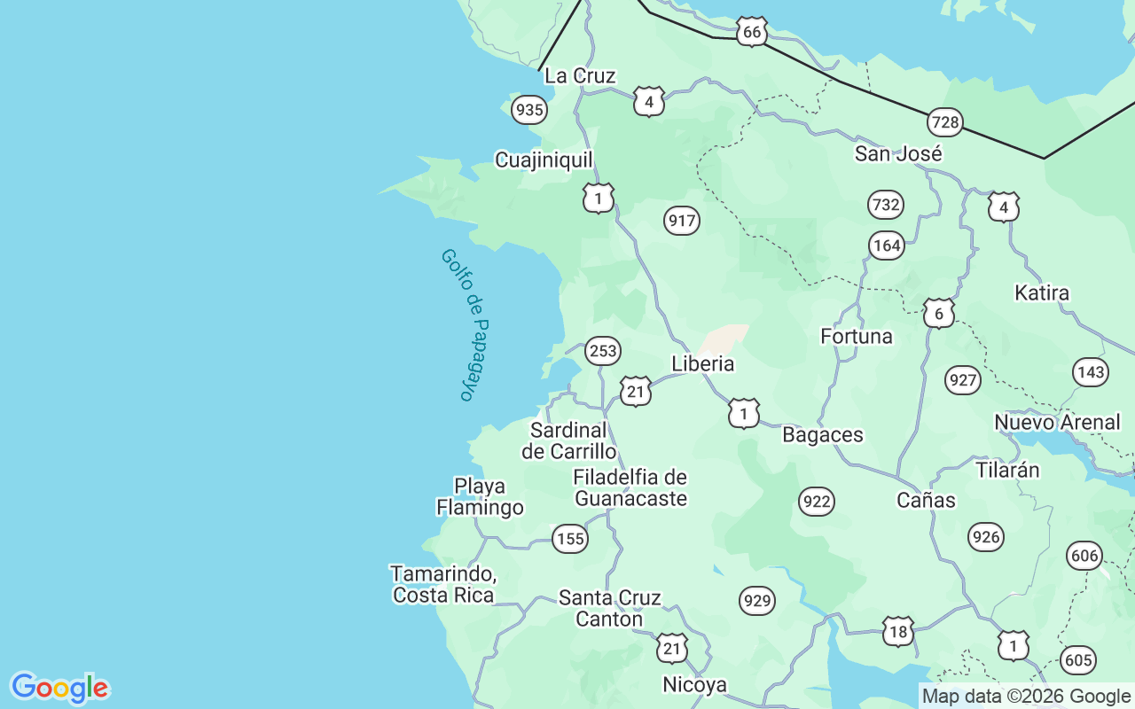 De locatie van Motorboot: Marina Papagayo, Guanacaste Province