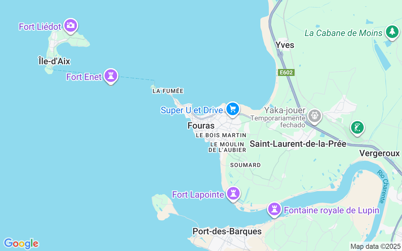 Localização do(a) Lancha: 17450 Fouras, França