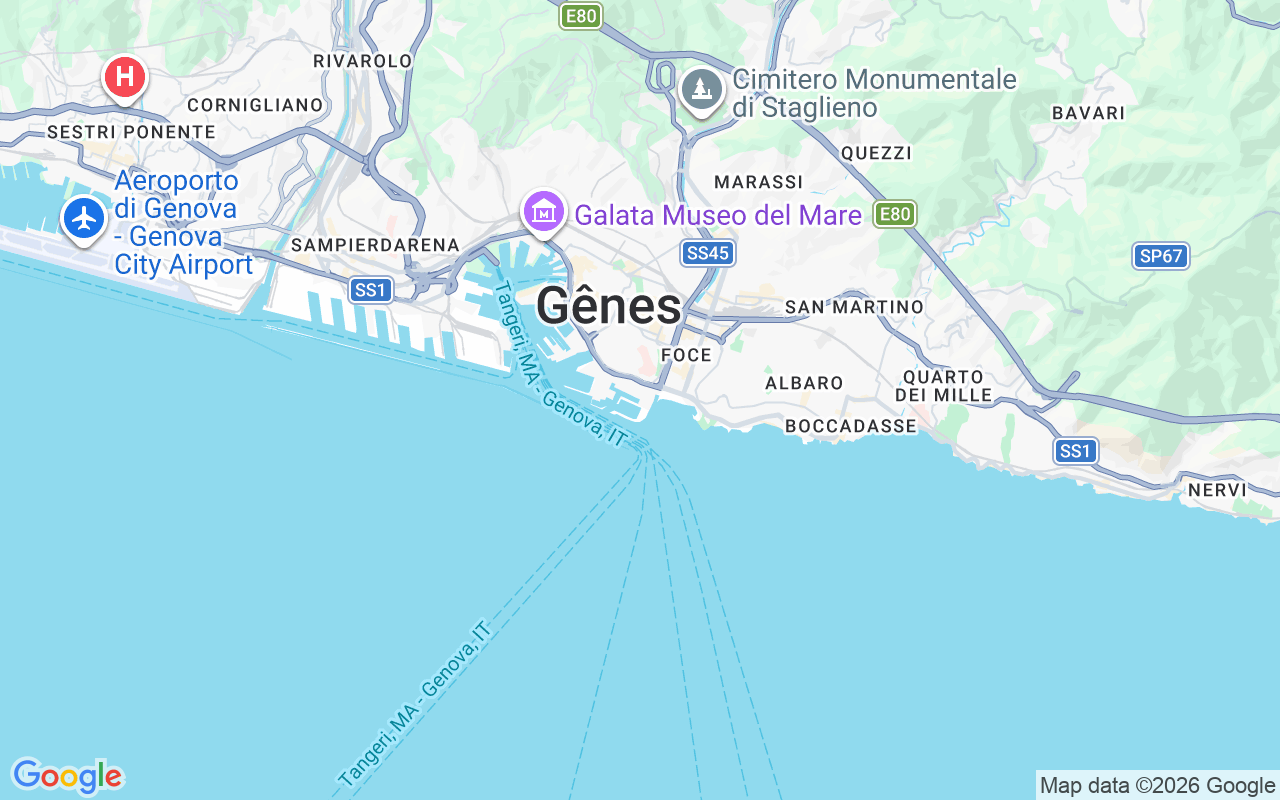 Emplacement du Voilier: Waterfront Marina, Gênes