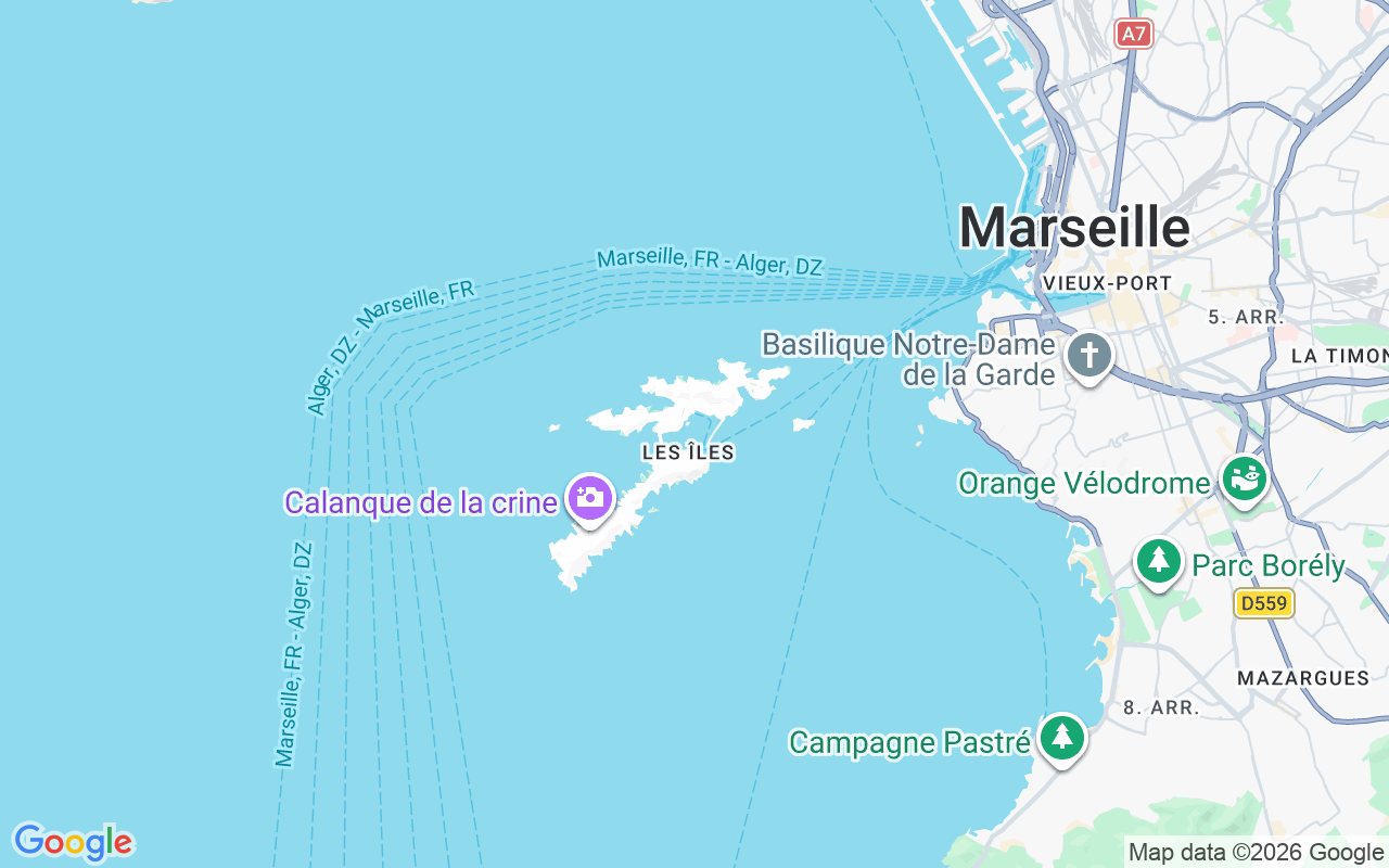 Liegeplatz Segelboot: Port Du Frioul, Marseille