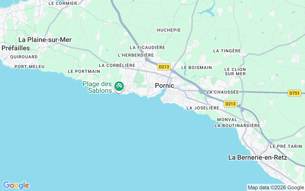 Emplacement du Semi-rigide: Port De La Noeveillard, 44210 Pornic