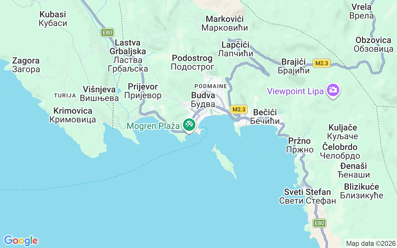 Emplacement du Yacht à moteur: Budva, Budva