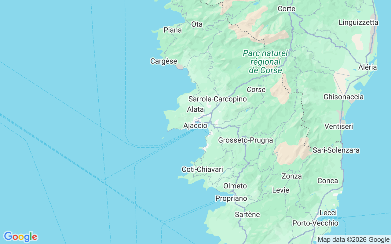 Emplacement du Catamaran: Port Charles Ornano, France