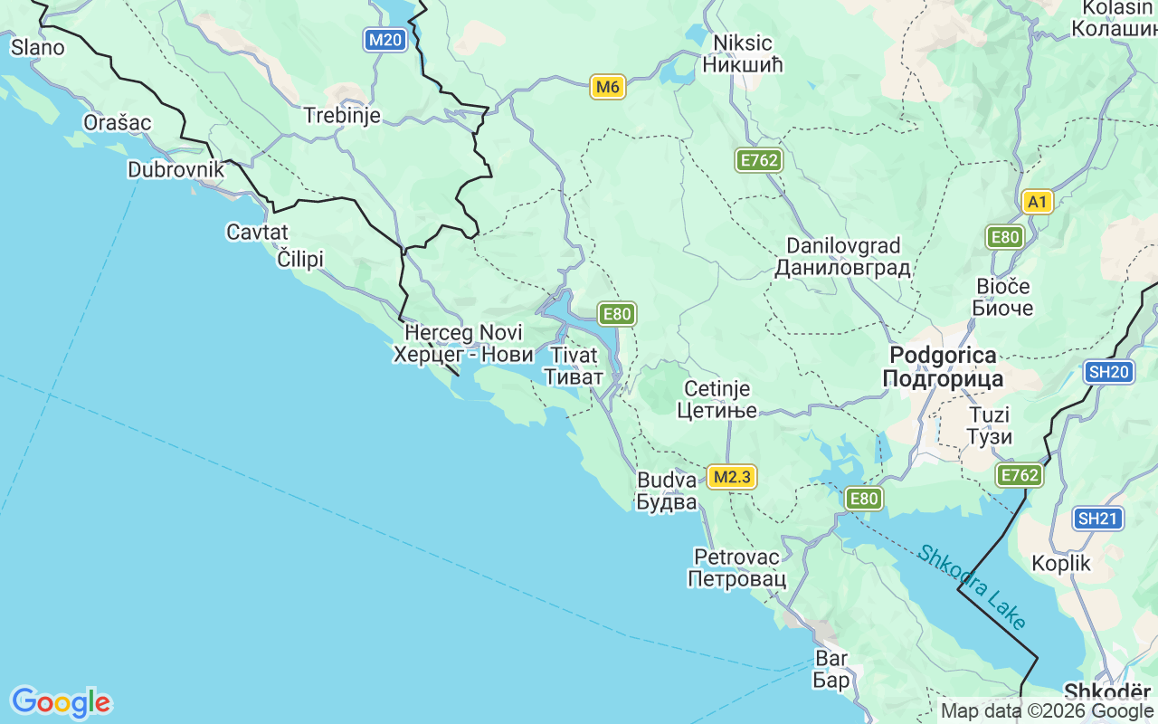 Location of the Motorboat: Tivat, Tivat