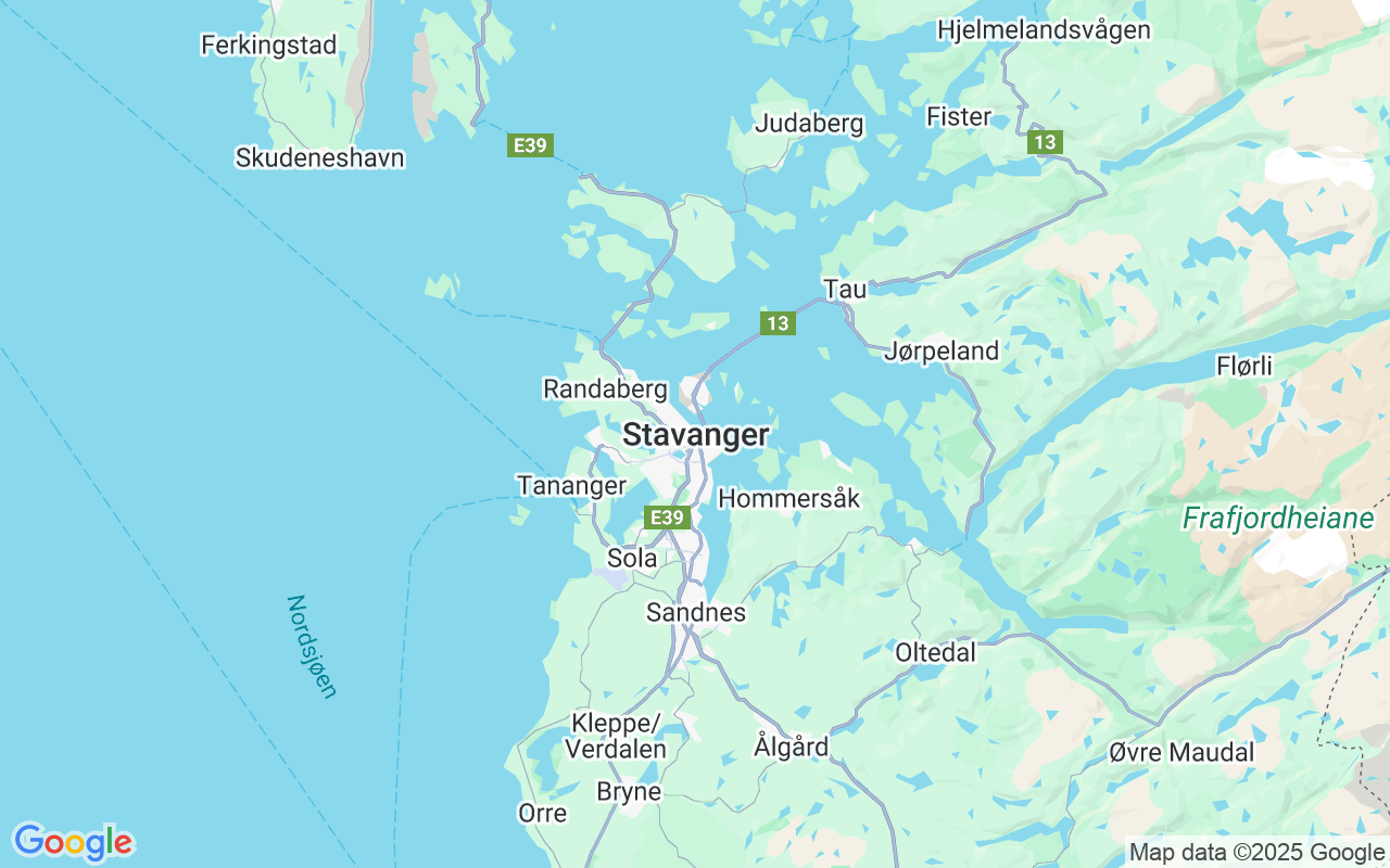 Ubicación Neumática: Stavanger, Stavanger
