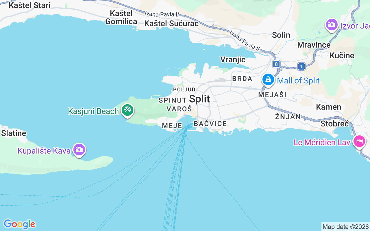 Liegeplatz Motorboot: Matejuška, Split