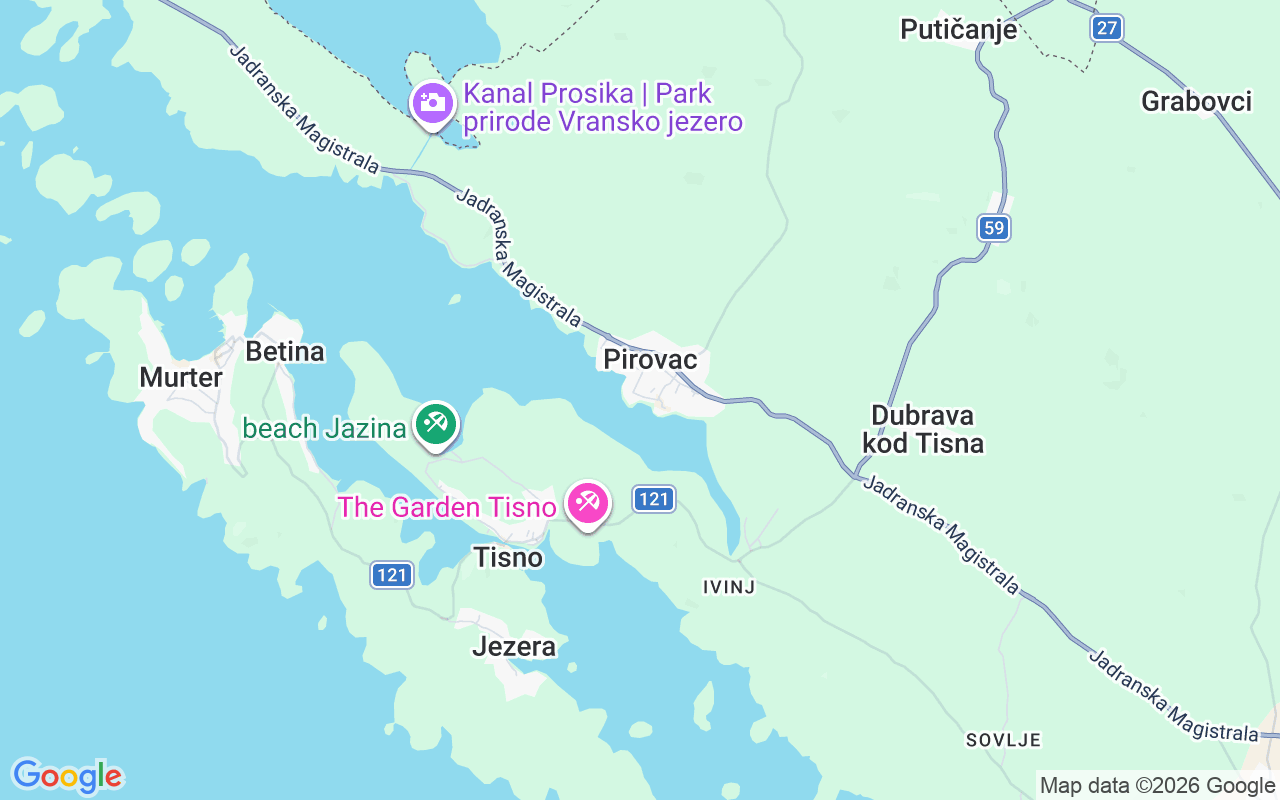 Localização do(a) Veleiro: 22213, Croácia