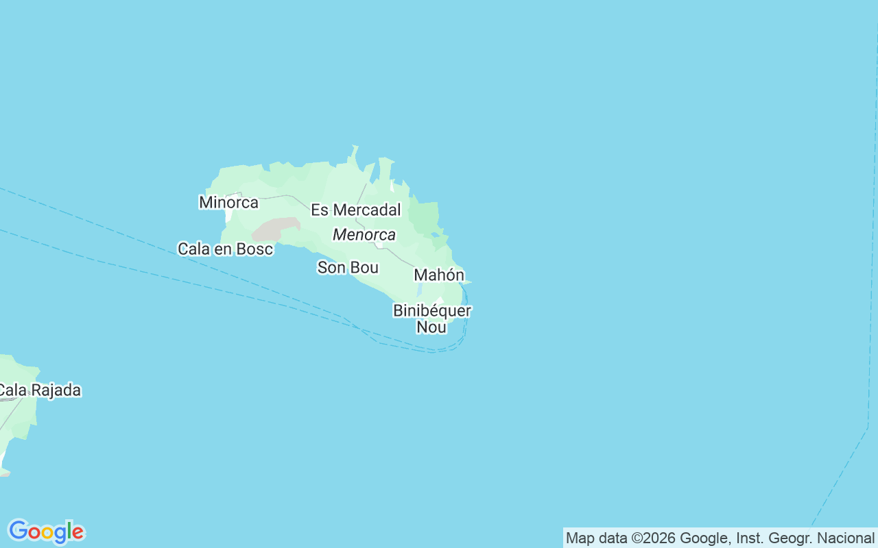 Luogo Barca a vela: Mahón, Mahón