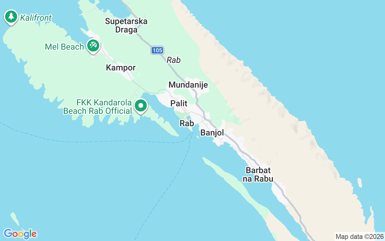 Ubicación Lancha: Aci Marina Rab, Rab