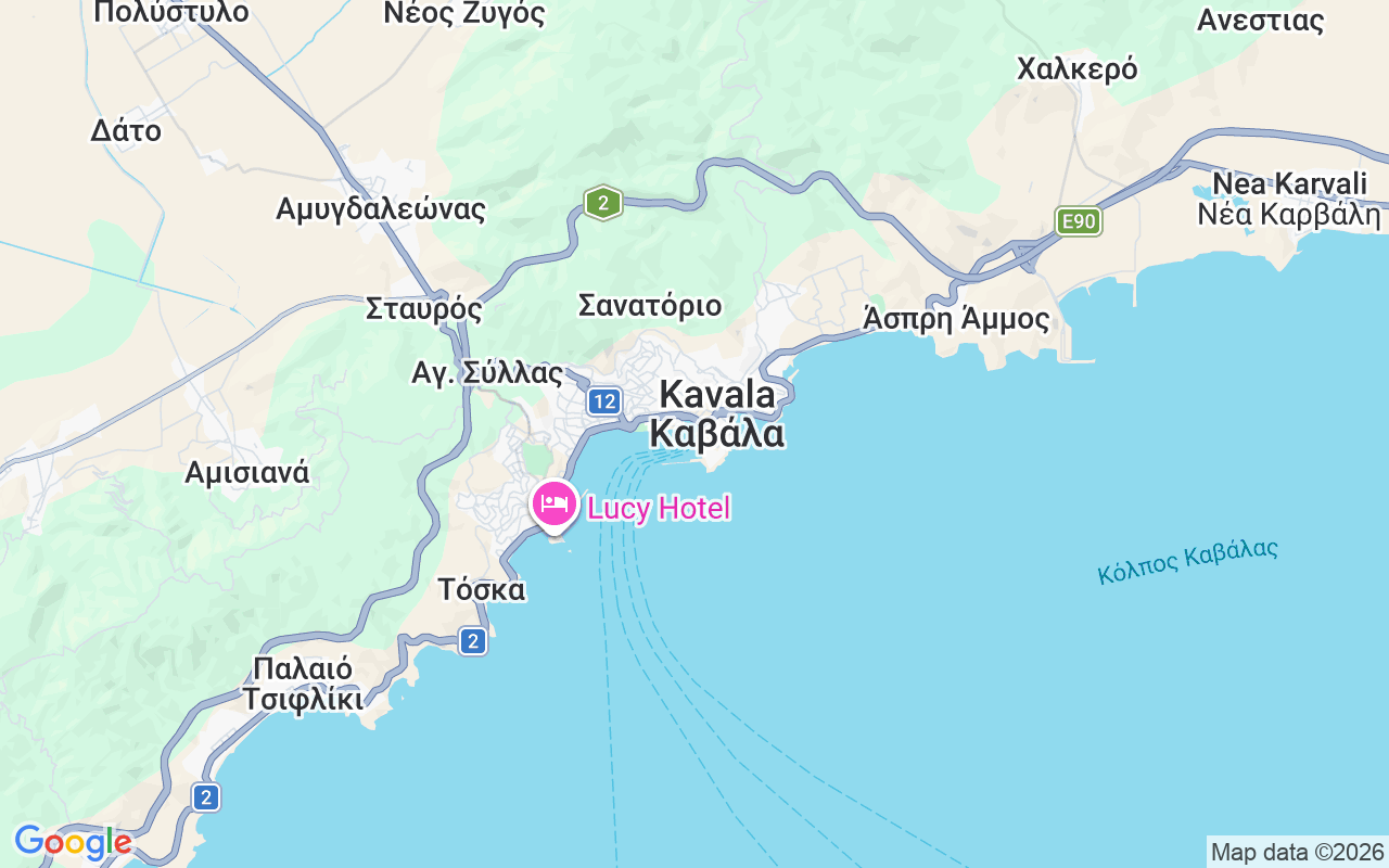 De locatie van Zeilboot: Kavala Port, Kavala