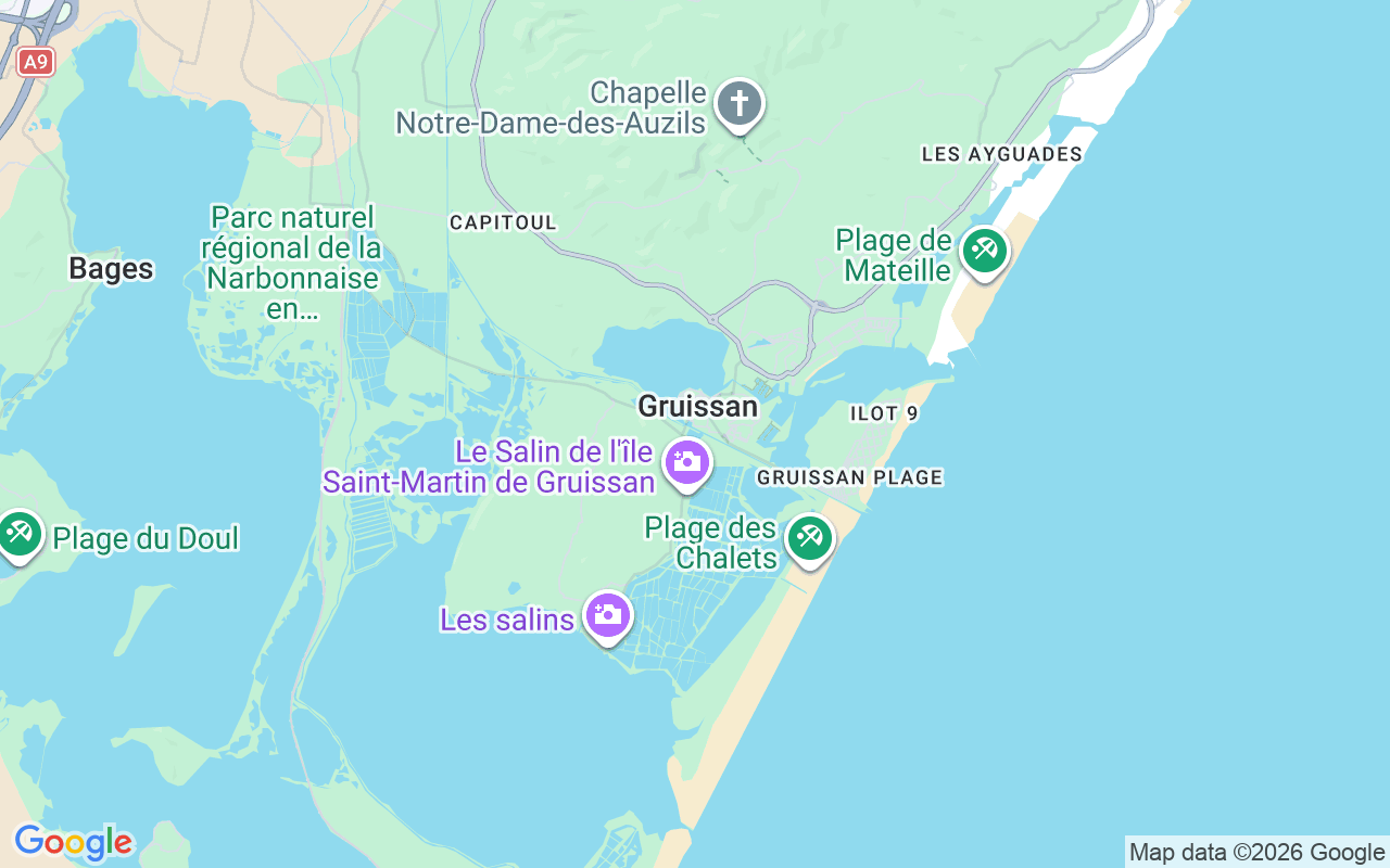 De locatie van RIB: Port De Gruissan, 11430 Gruissan