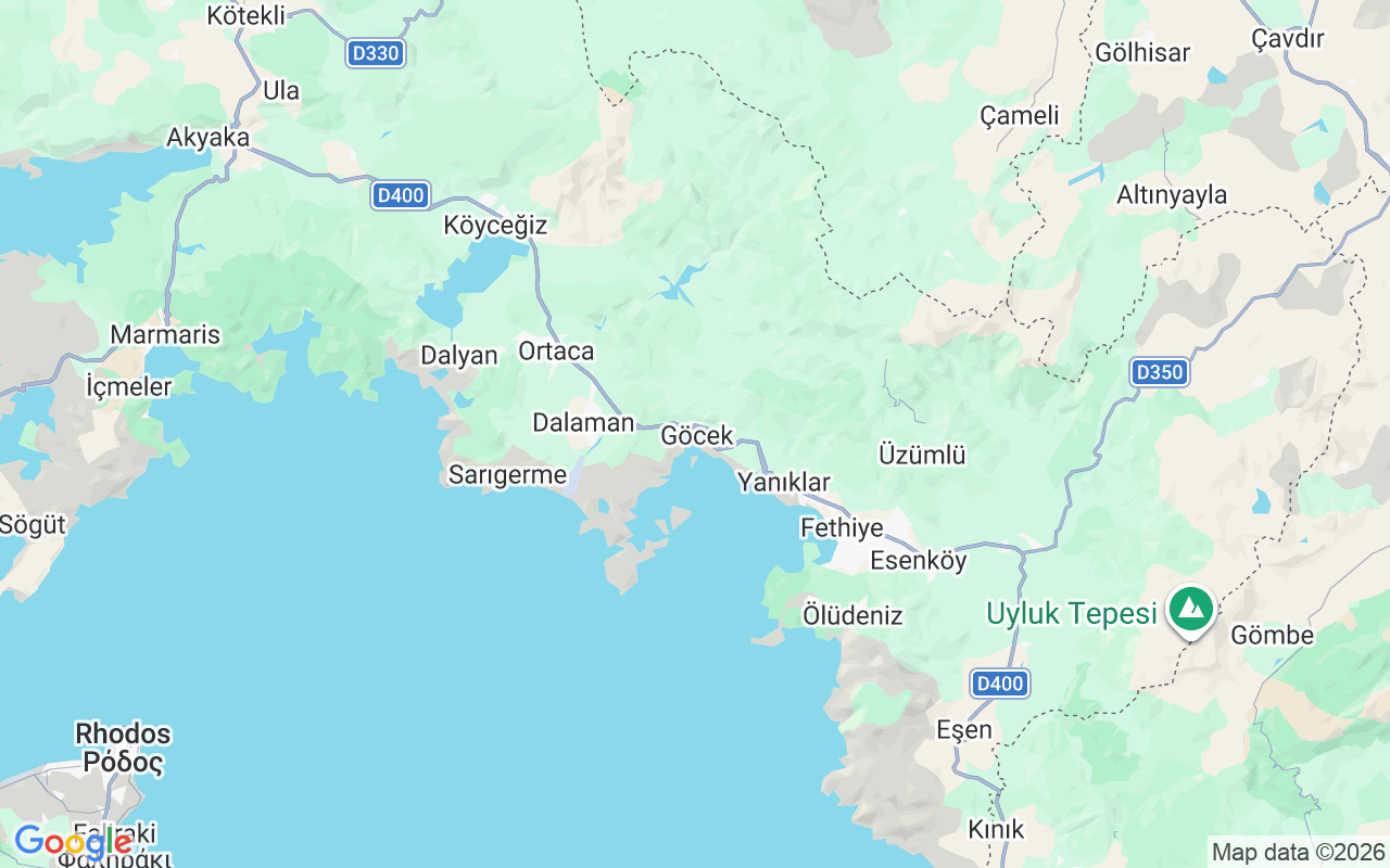 Liegeplatz Gulet: Göcek Limanı, Göcek