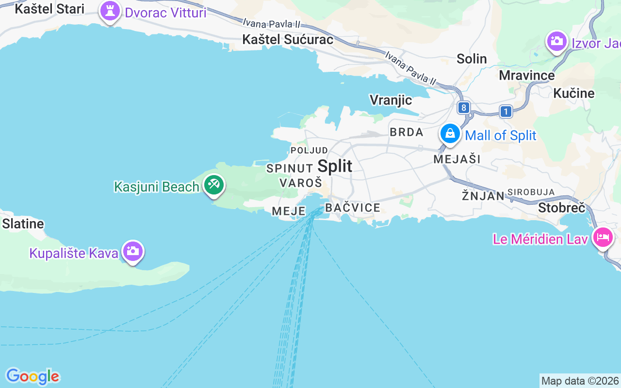 Location of the Motorboat: Matejuška, Split