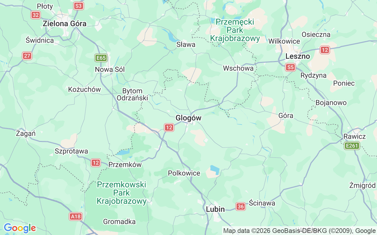 De locatie van Motorboot: Port Głogów, Glogów