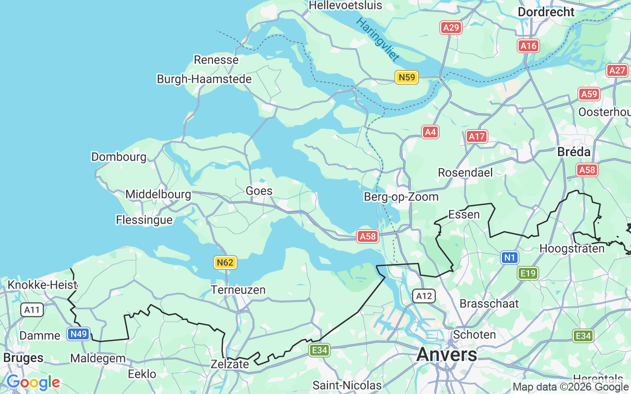 Emplacement du Voilier: Yerseke, Yerseke