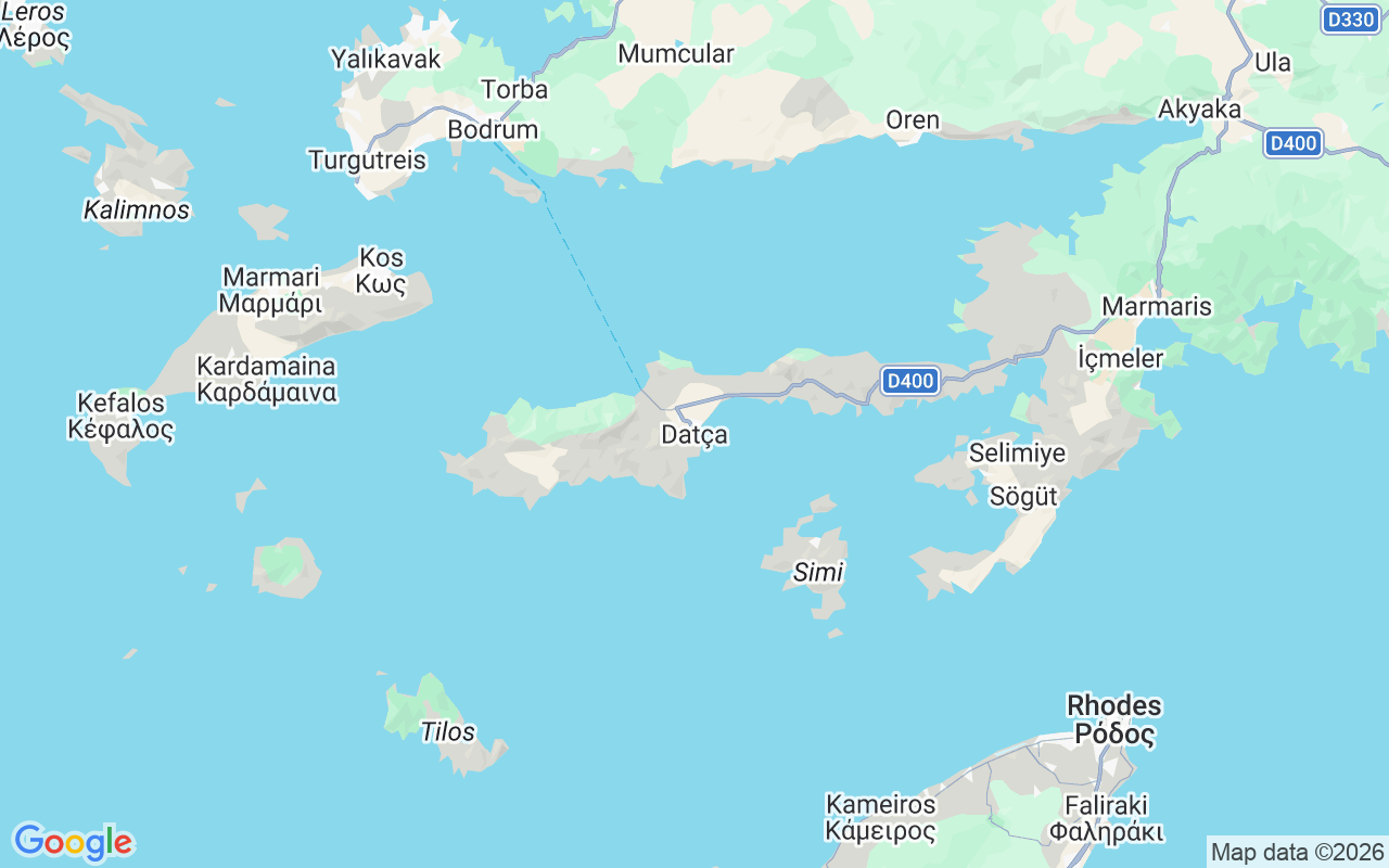 Location of the Sailboat: Datça, Datça
