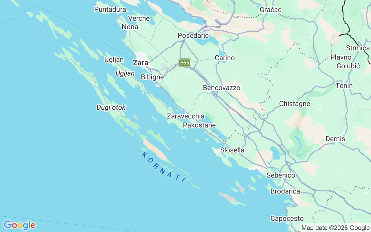 Luogo Gommone: Biograd Na Moru, Zaravecchia