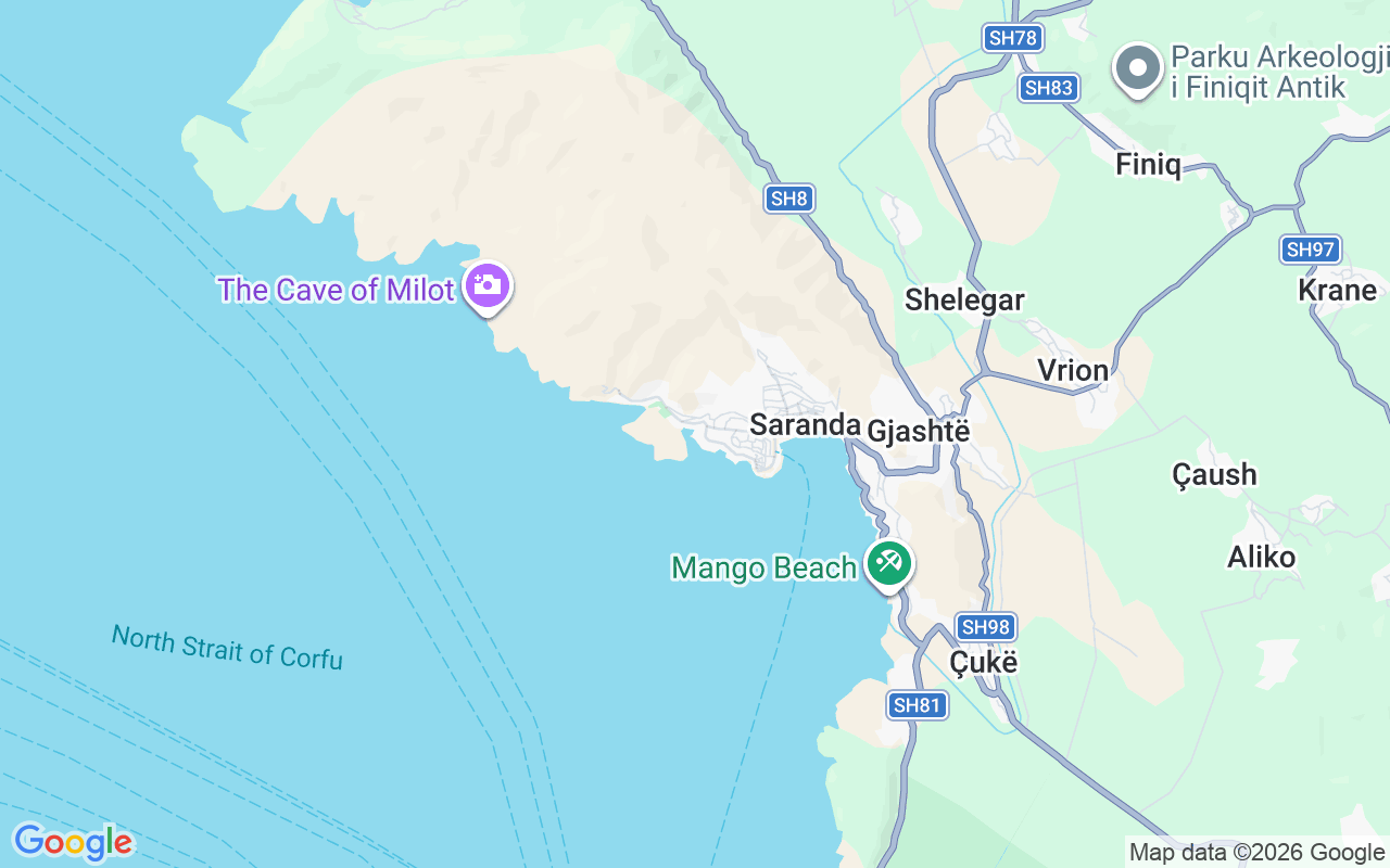 Liegeplatz Segelboot: Hafen Limani, Saranda