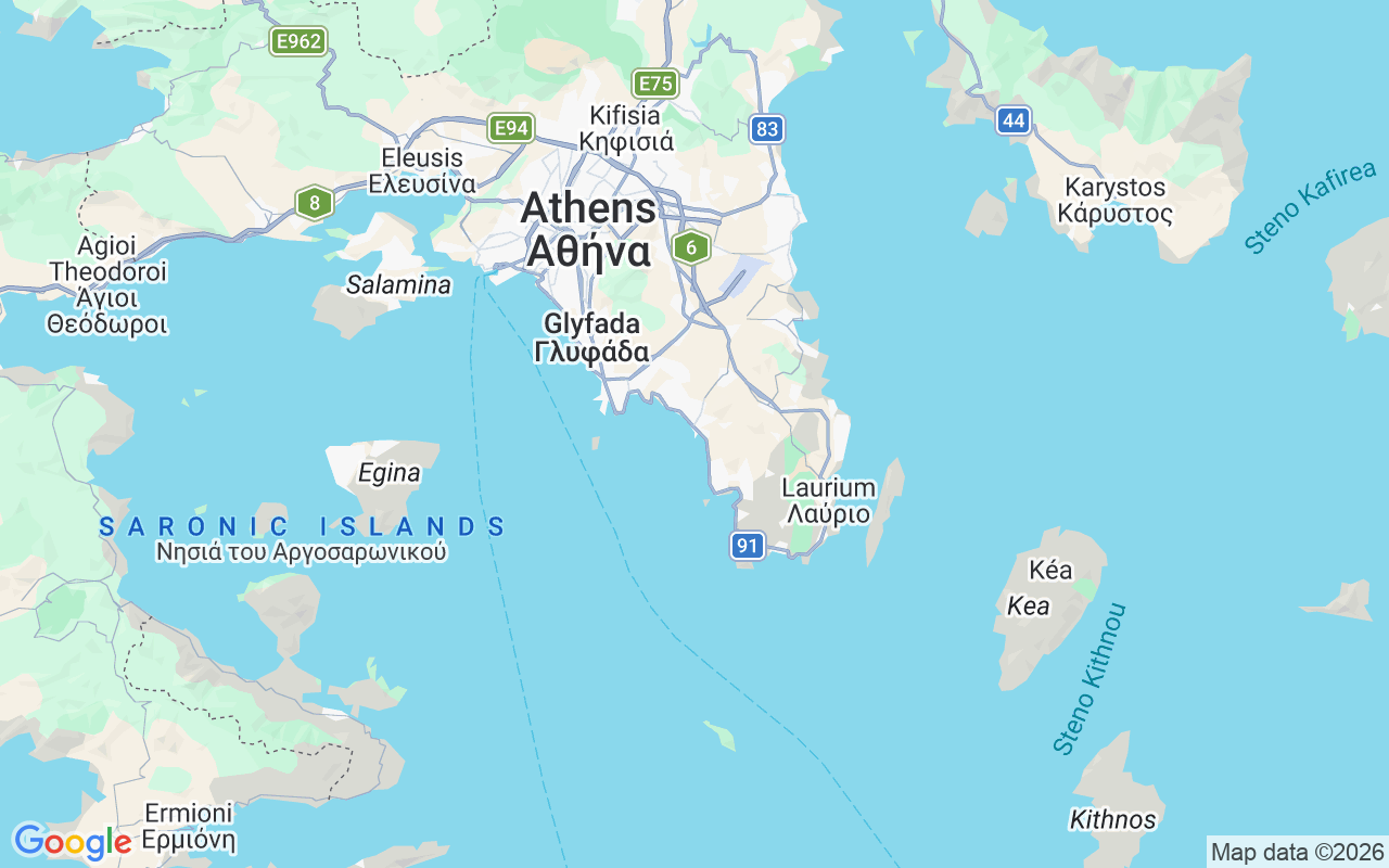 Location of the RIB: Lagonisi, Greece