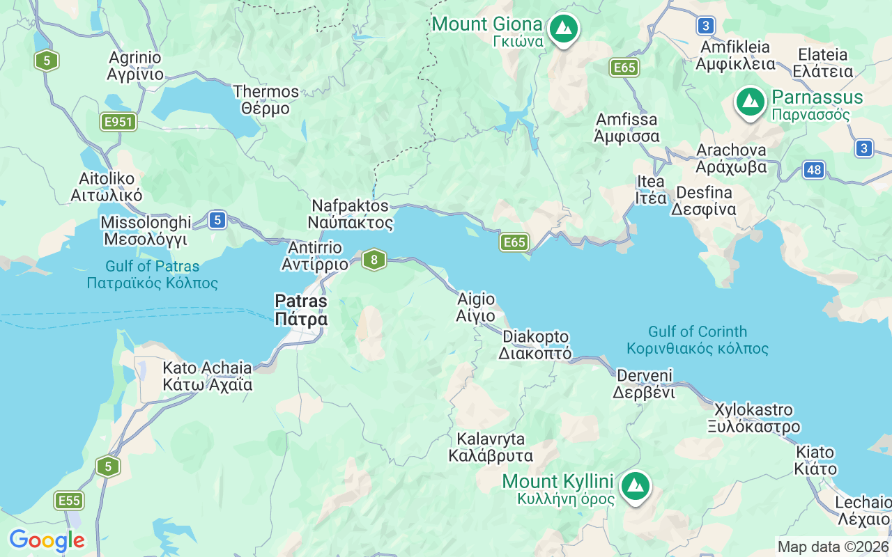 Location of the RIB: Loggos, Longos 250 09