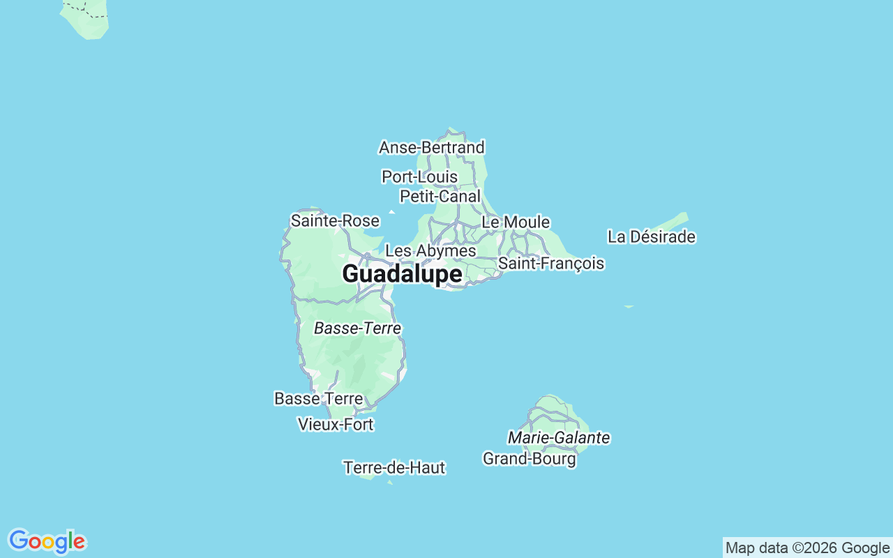 Localização do(a) Lancha: Gosier, Le Gosier