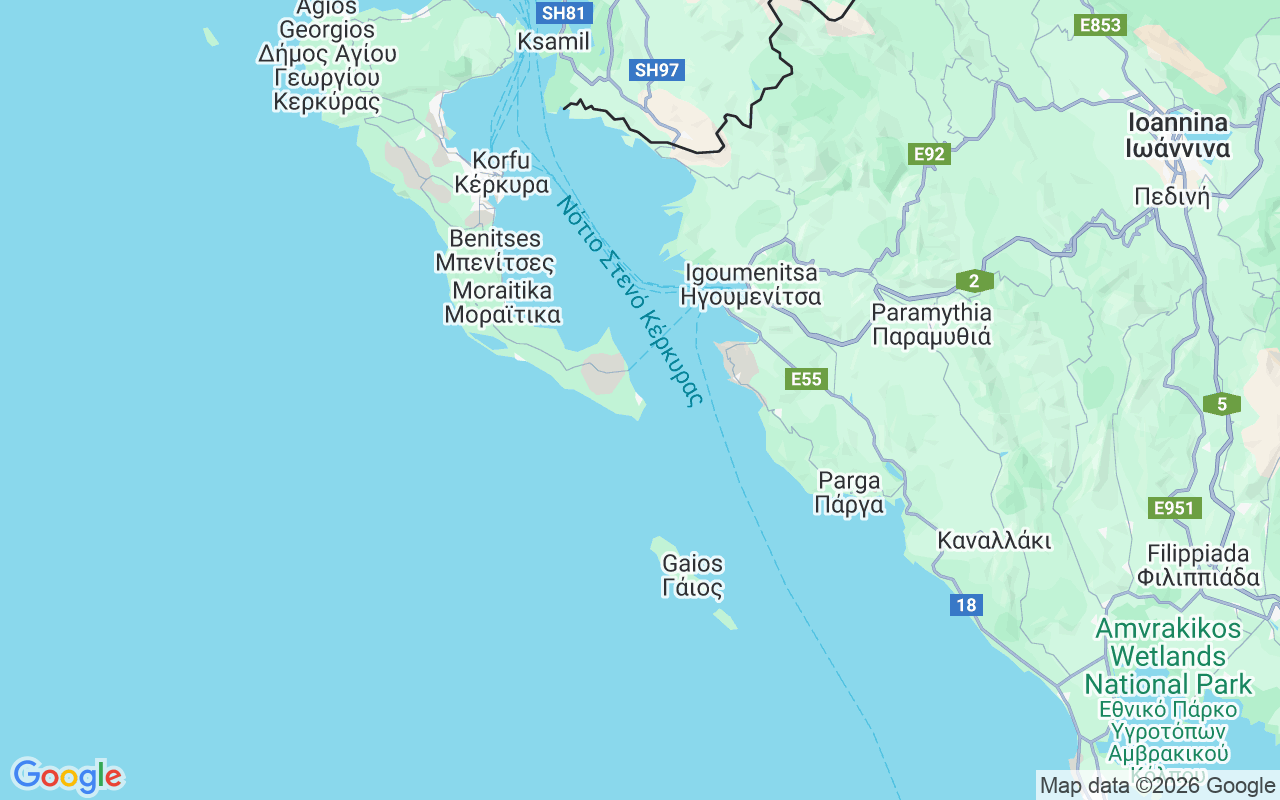 Liegeplatz RIB: Kavos, Kavos
