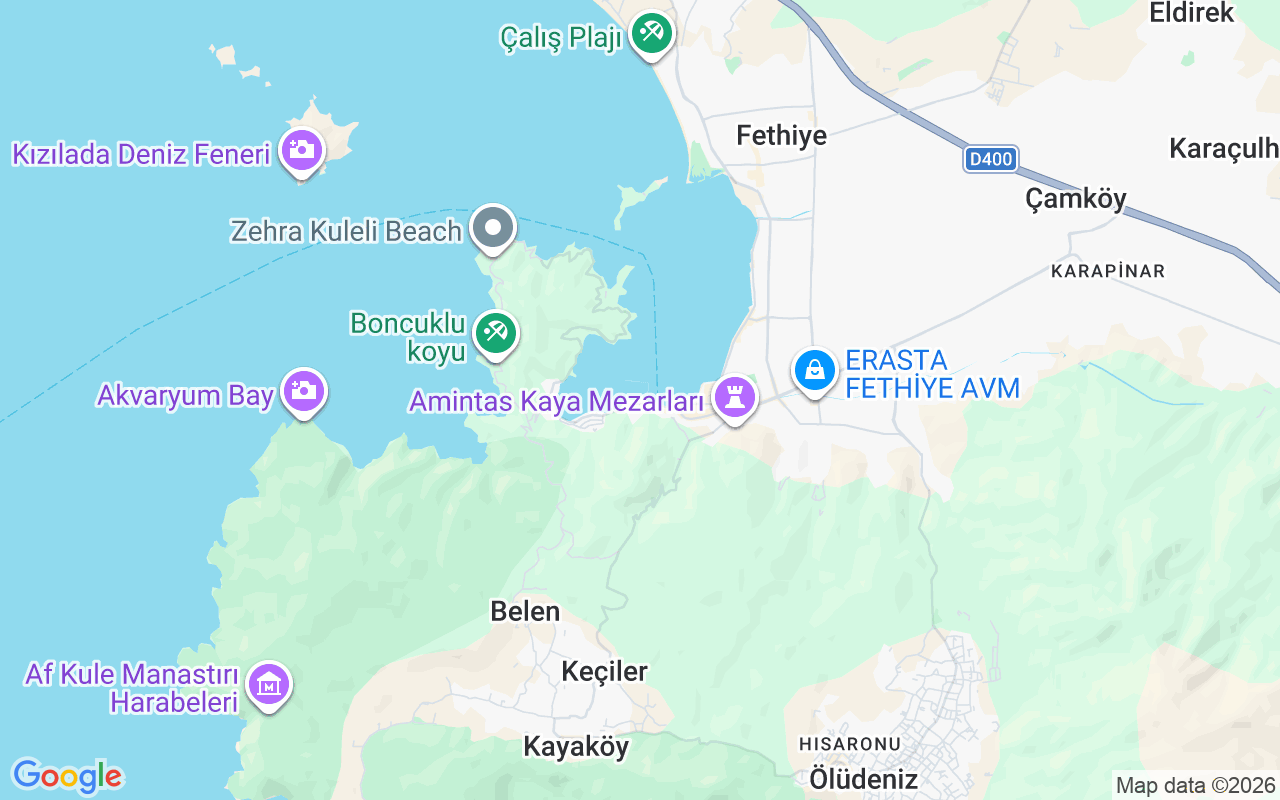 Localização do(a) Iate a motor: Fethiye, Fethiye