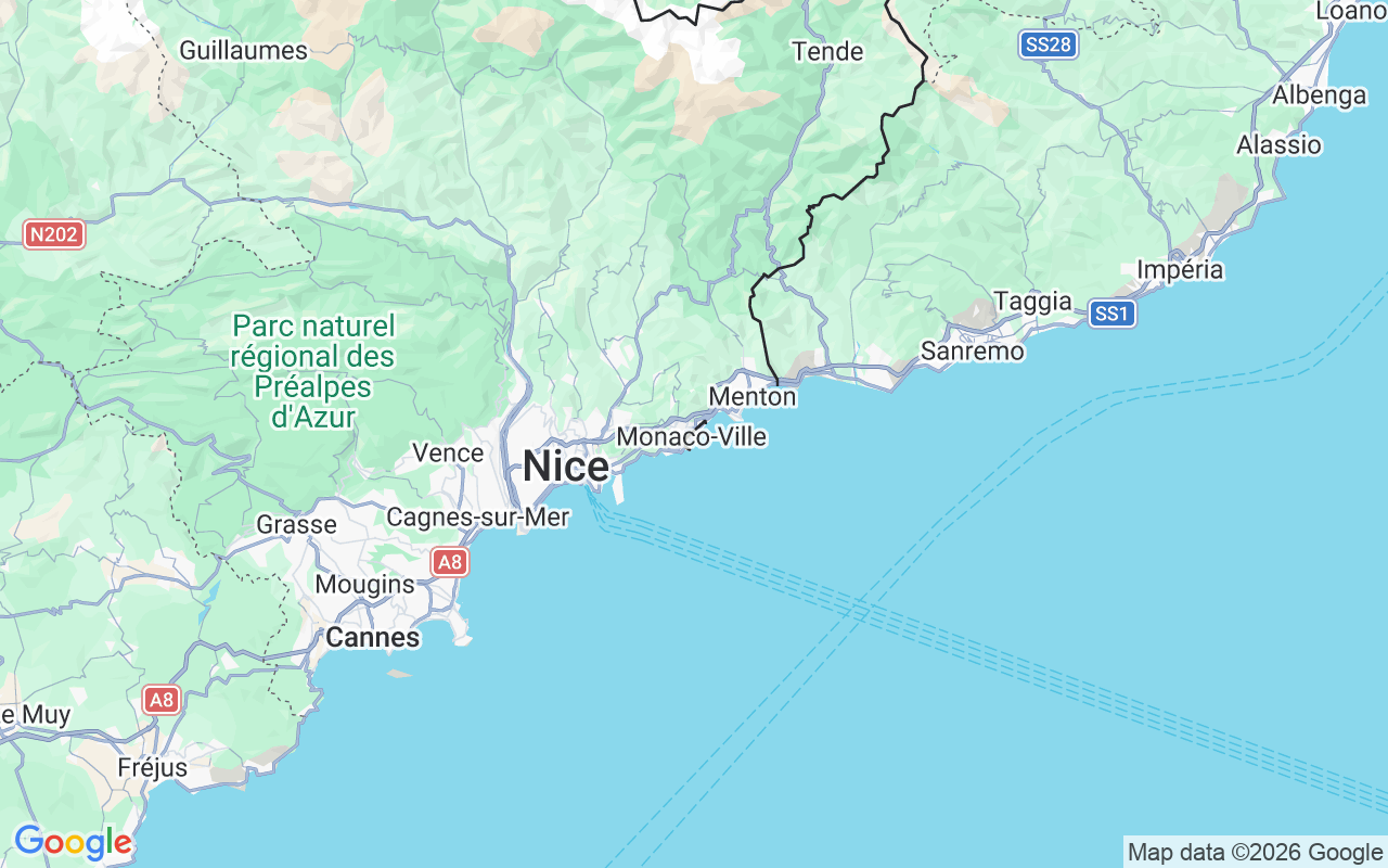Localização do(a) Lancha: Monaco, Mônaco