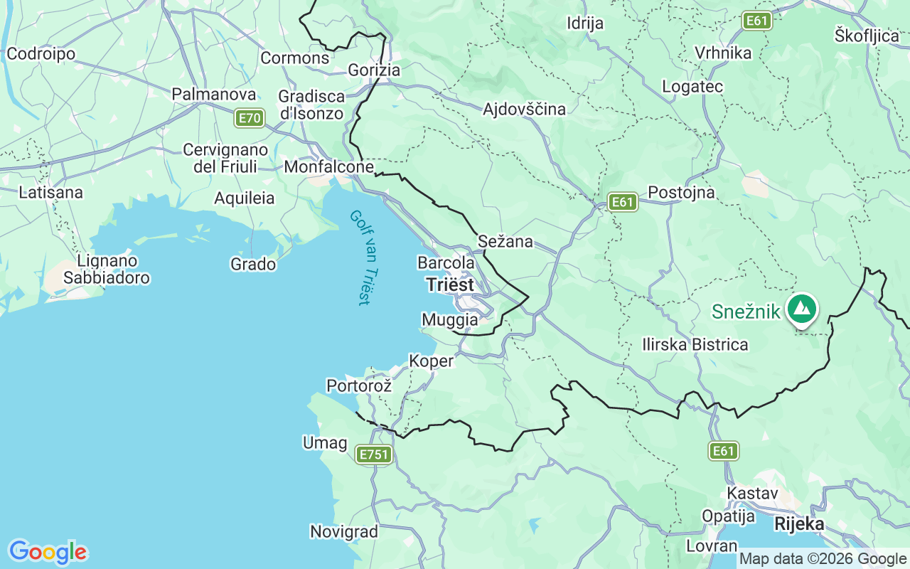 De locatie van Catamaran: Monfalcone, Triëst
