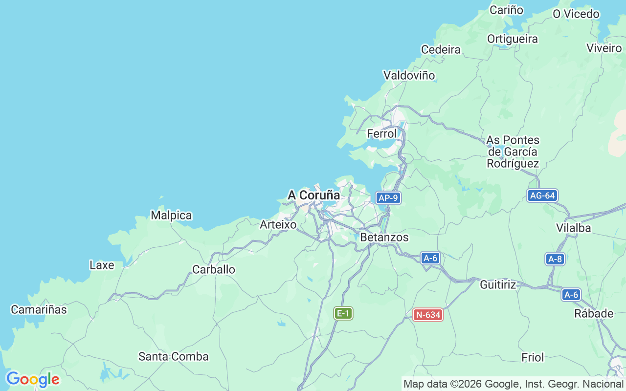 Liegeplatz Motorboot: Sada, Provinz A Coruña