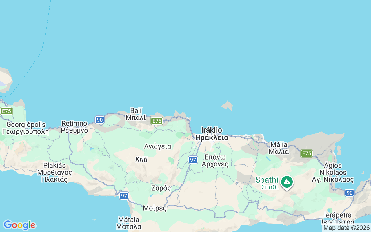 Localização do(a) Lancha: Agia Pelagia, Agia Pelagia 715 00