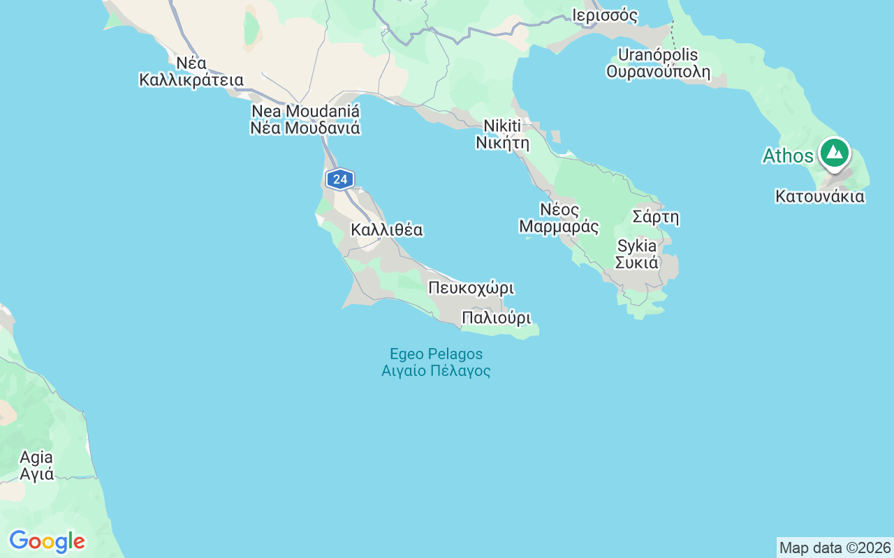 Ubicación Velero: Chrouso Pier Paliouri, Pallini 630 85