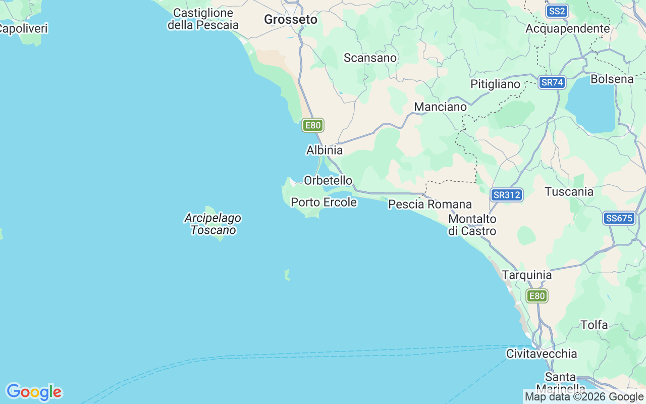 Emplacement du Semi-rigide: Porto Ercole, Italie