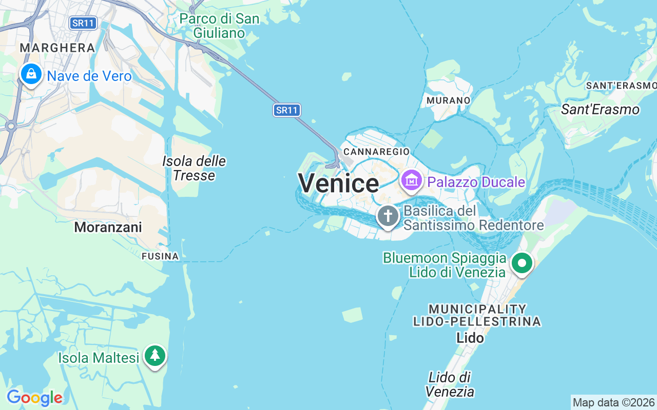 Location of the Motorboat: Porto Di Venezia, Venice