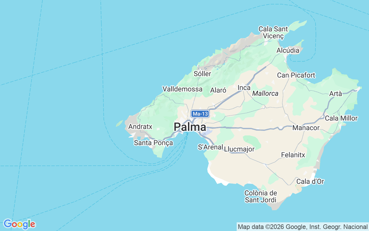 Location of the Catamaran: Andratx, Mallorca