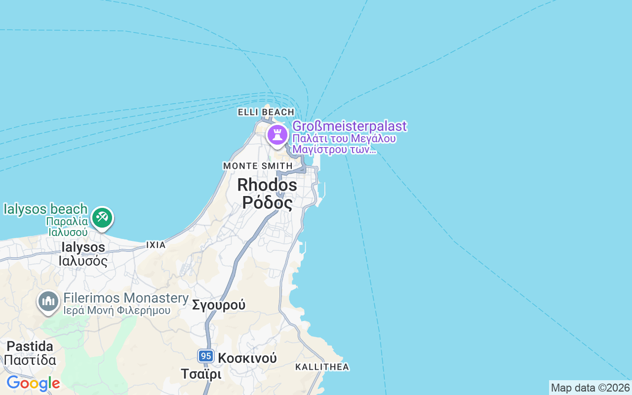 Liegeplatz Motorboot: Rhodes Marina, Rhodos