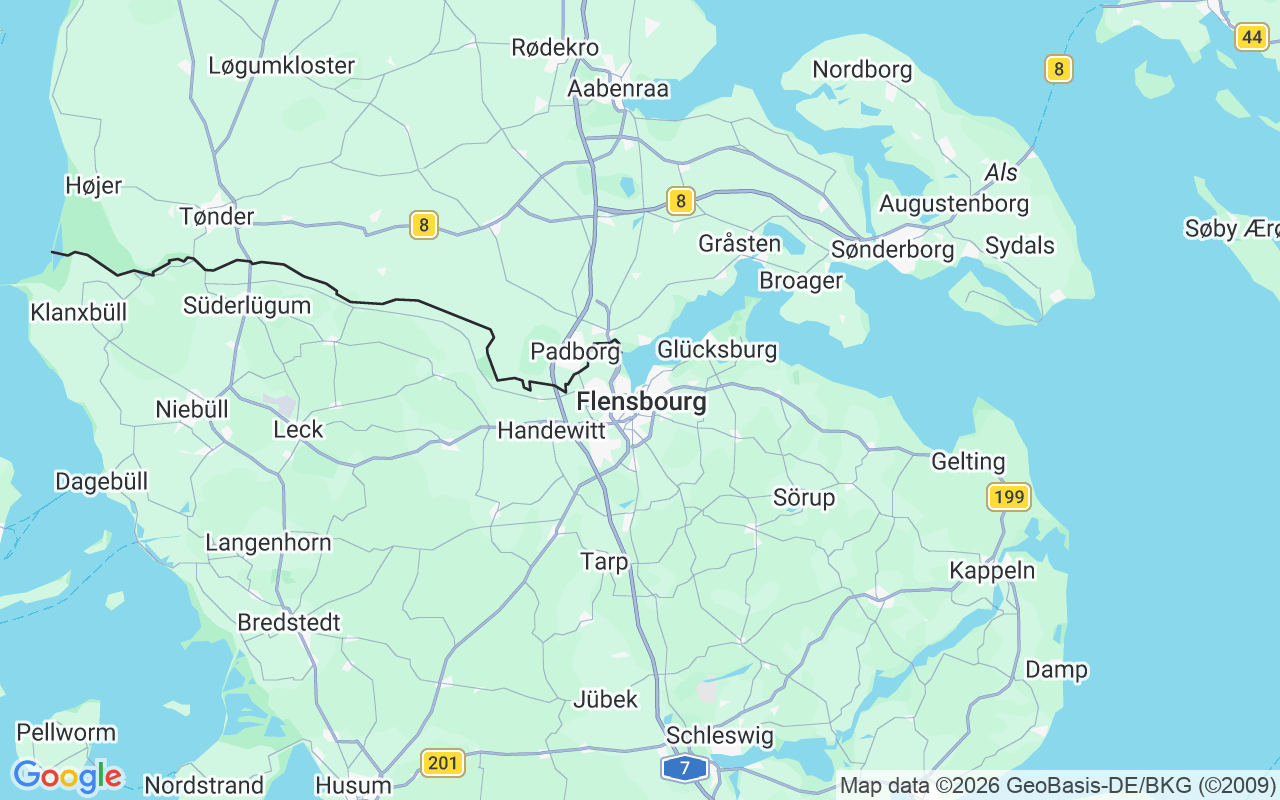 Emplacement du Voilier: Flensburg, Flensbourg