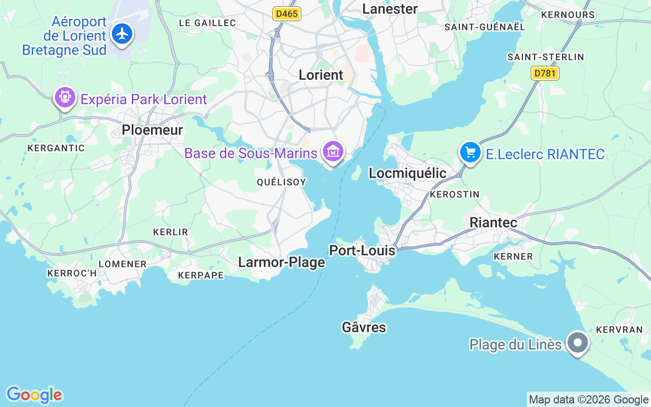 Liegeplatz Segelboot: Port De Kernevel, 56100 Lorient