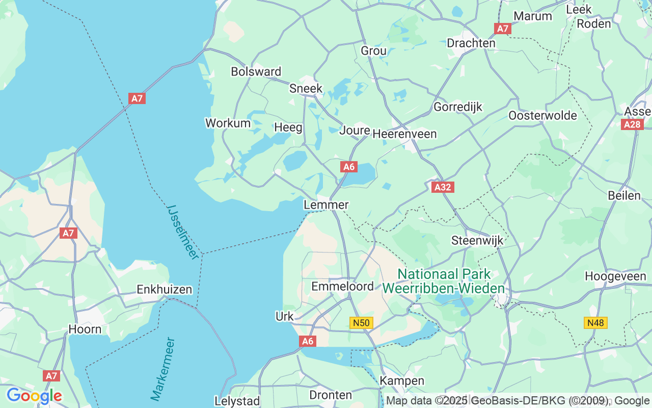 Localização do(a) Veleiro: Lemmer, Lemmer