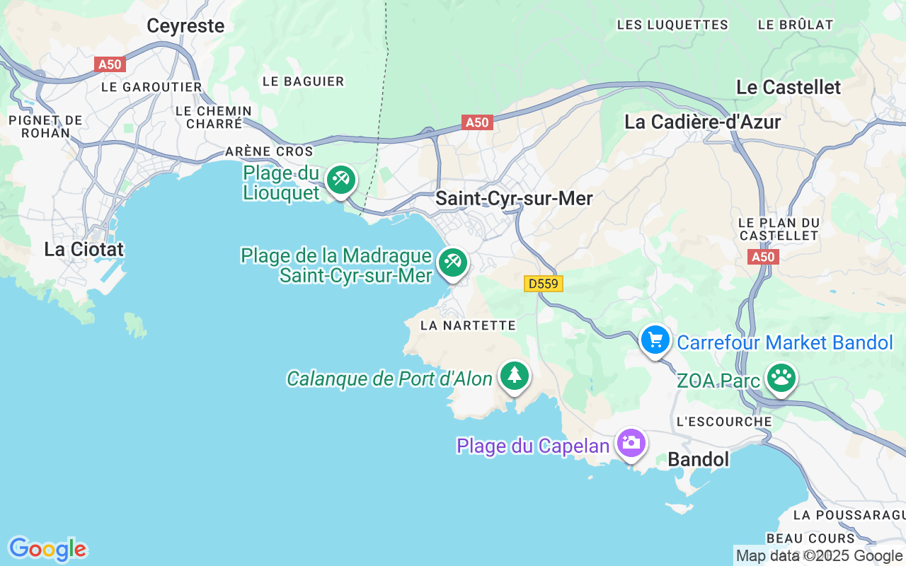 Plats för RIB-båt: 83270 Saint-Cyr-Sur-Mer, Frankrike