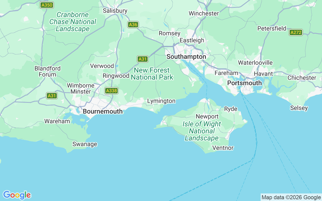 De locatie van Zeilboot: Lymington Harbour, Lymington