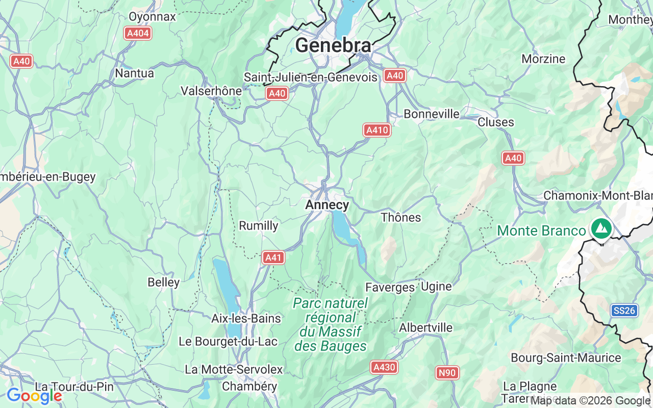 Localização do(a) Lancha: Sevrier, Annecy