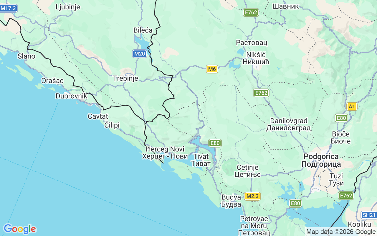 Plats för Motorbåt: Kotor, Kotor