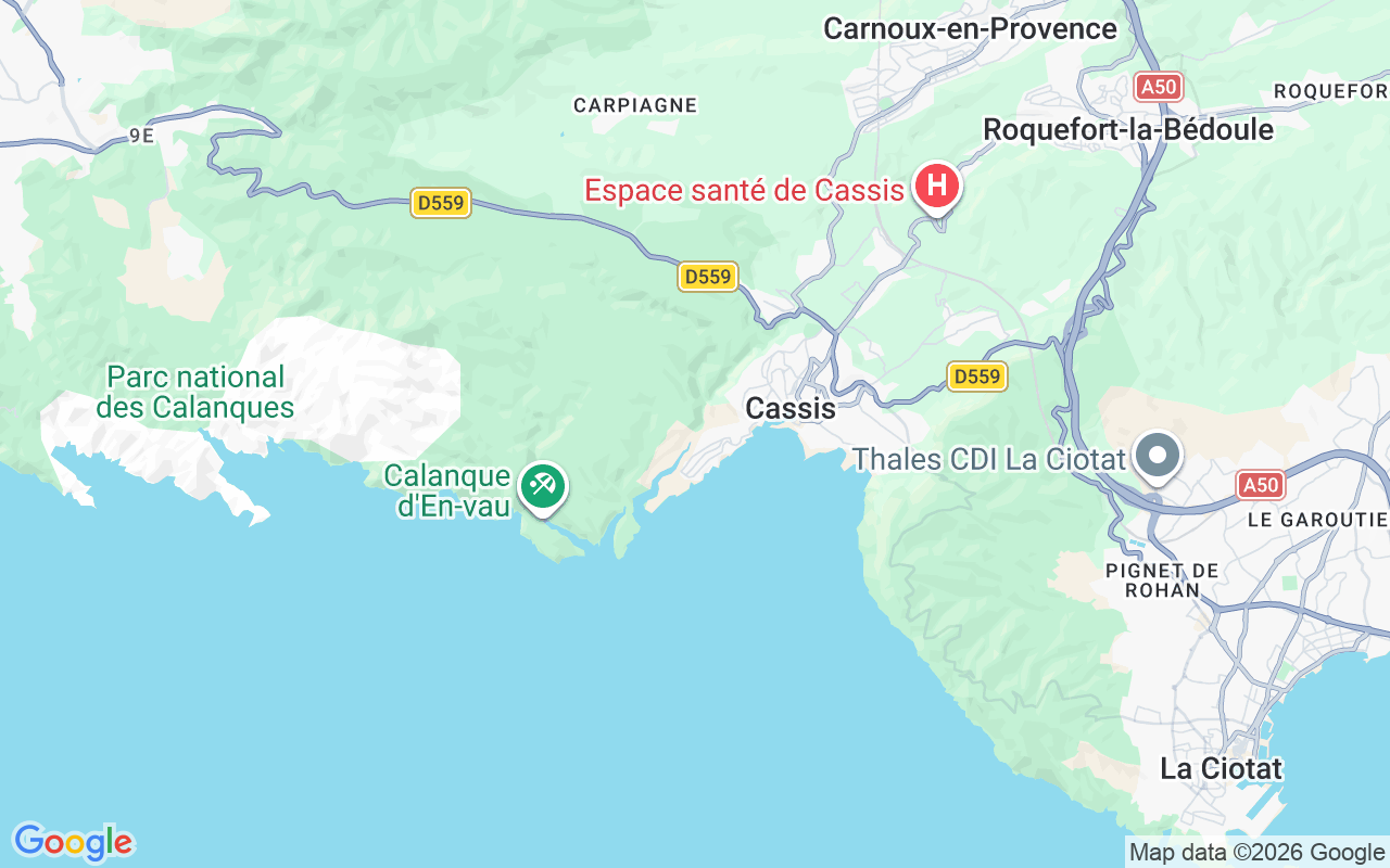 Ubicación Velero: Port Miou, 13260 Cassis