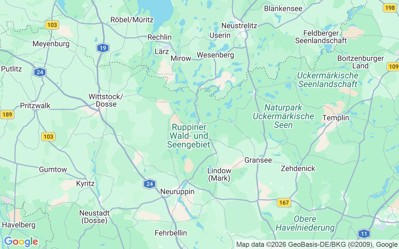 Liegeplatz Hausboot: Rheinsberg, Deutschland